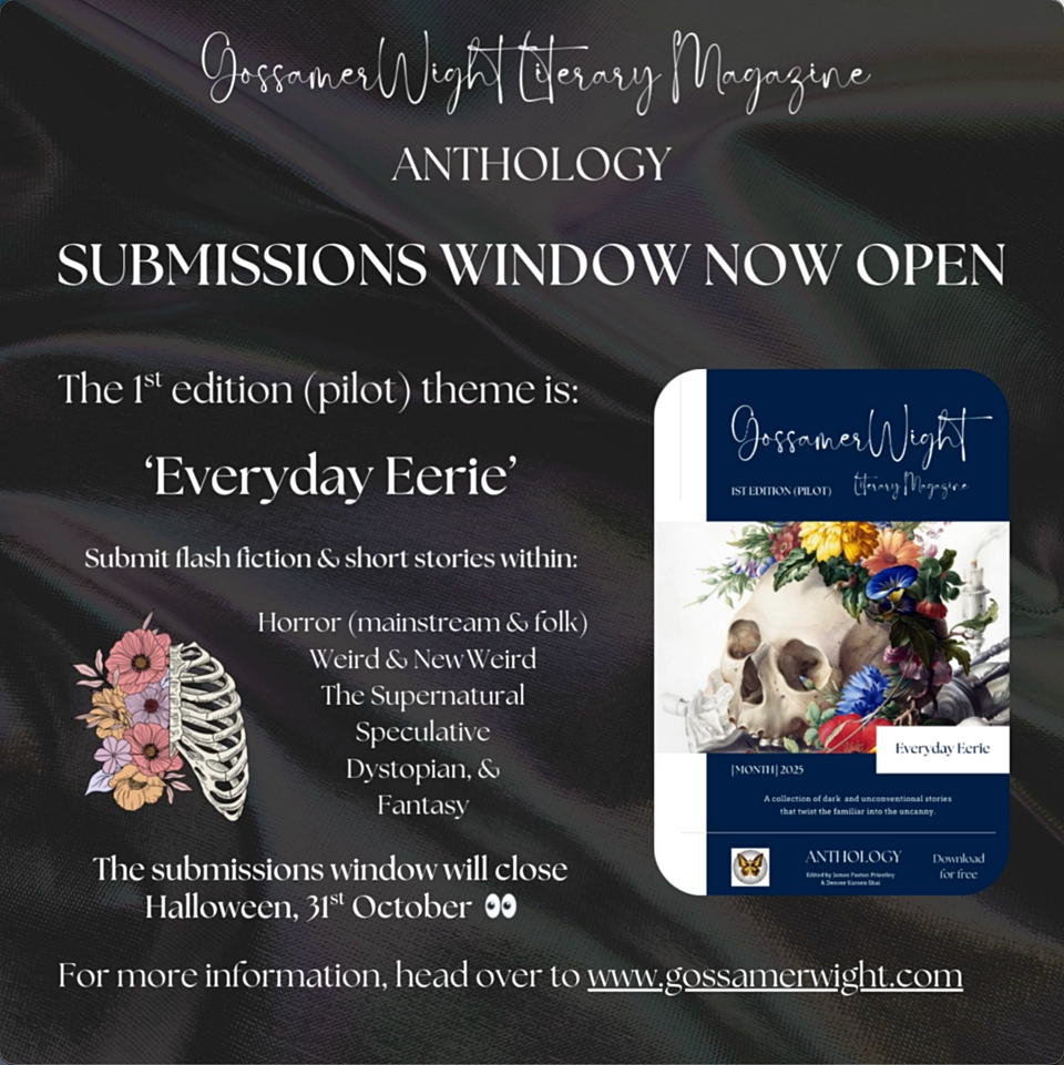 Anthology Submissions Now Open